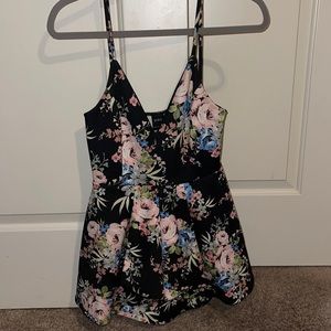 Floral Romper Dress